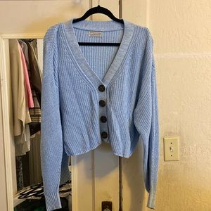 Light blue cardigan